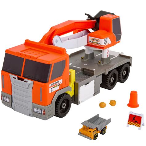 matchbox transforming excavator